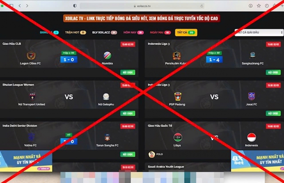 30 individuals prosecuted in Xoi Lac TV piracy and online gambling ring